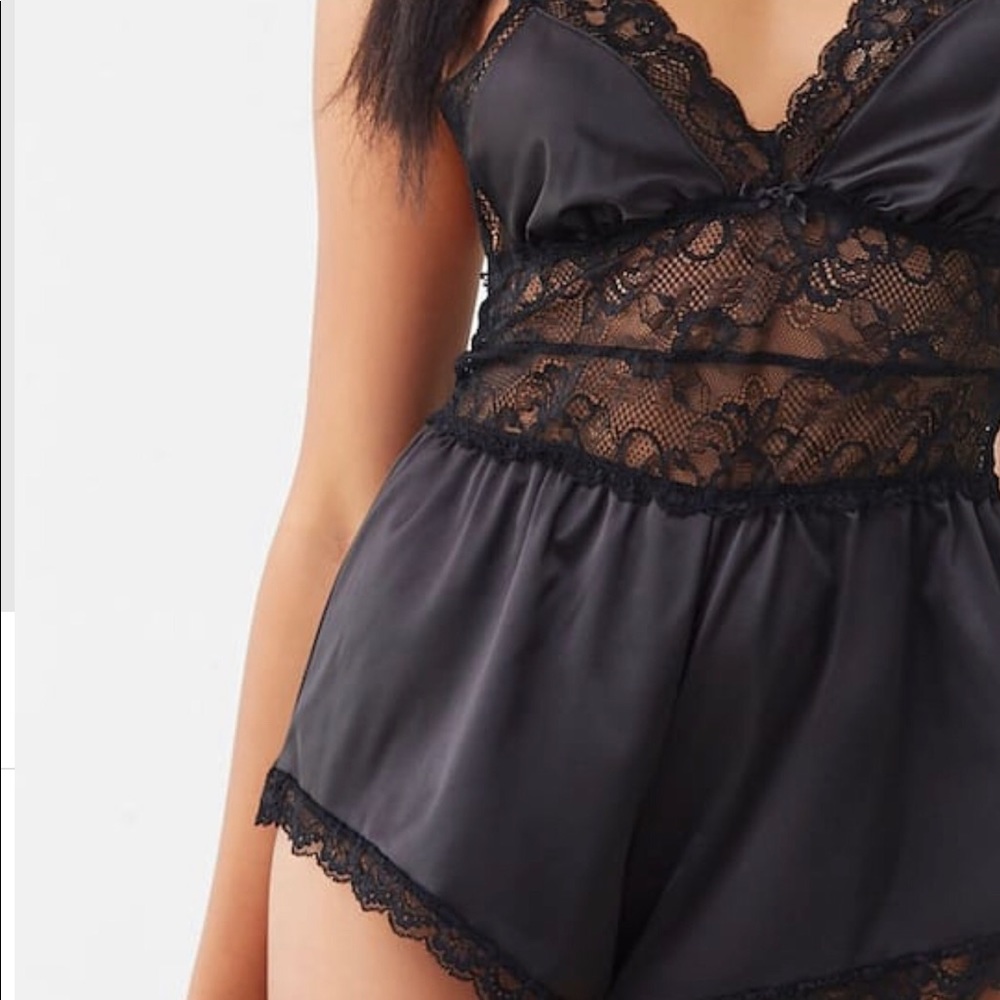 F21 Satin Romper NWT